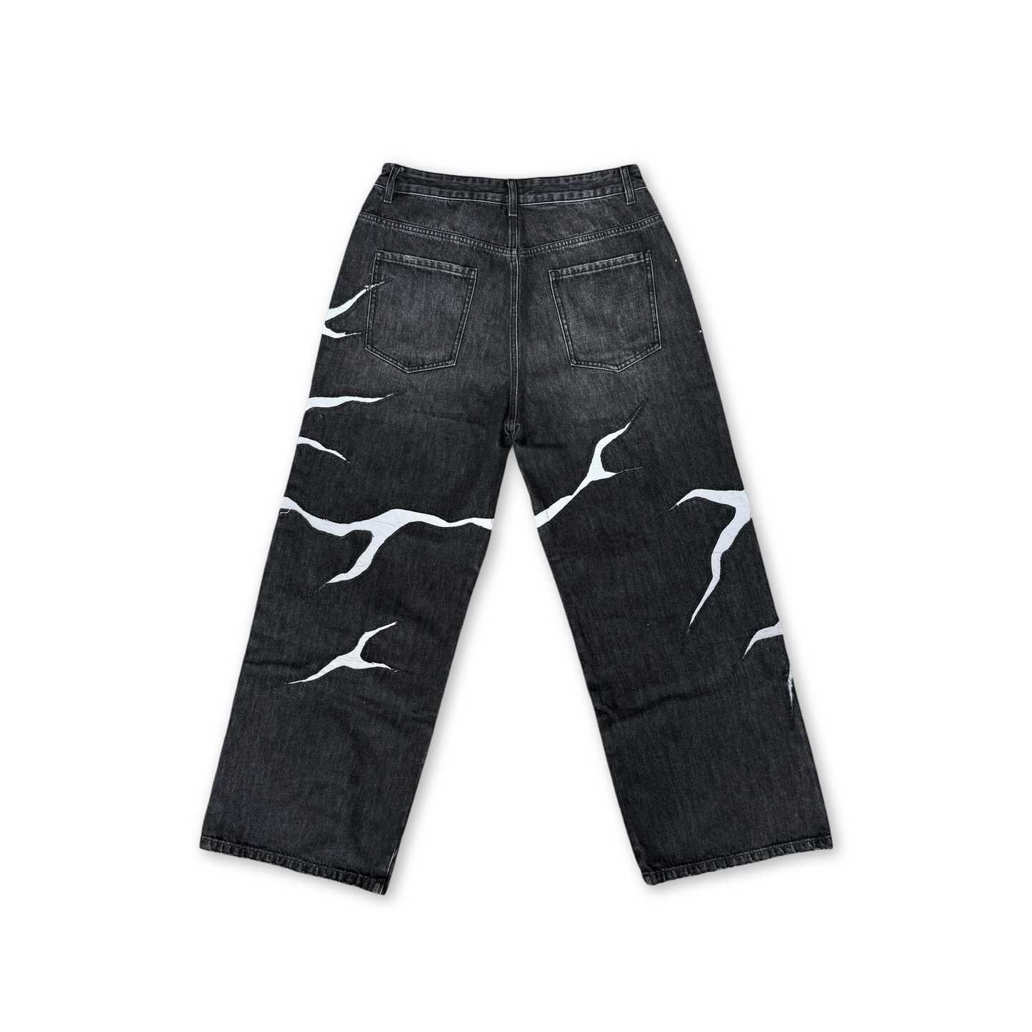 NNDP Cracked Denim Jeans