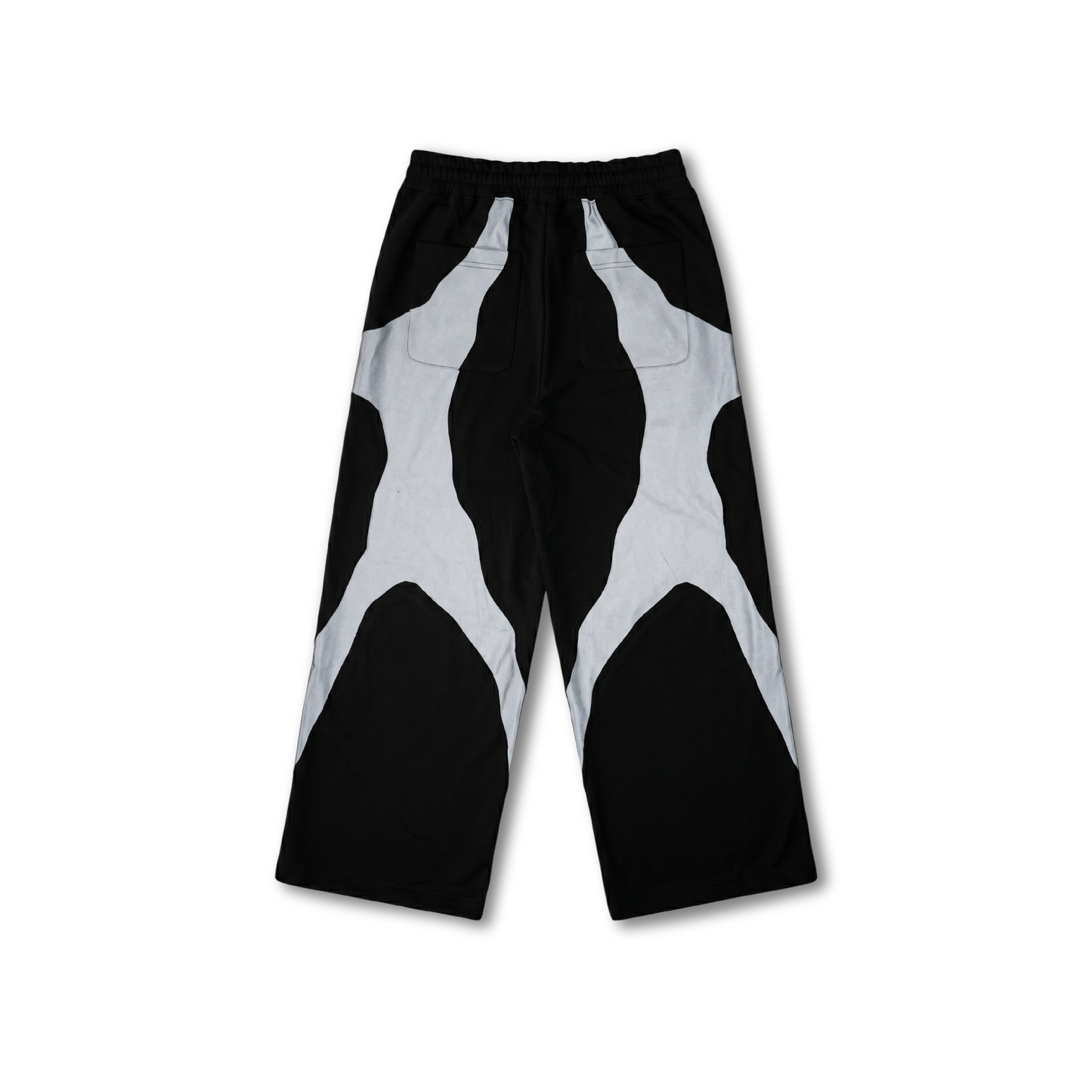 FLEXER8 x Cracked Club NIF Sweatpants (Black)