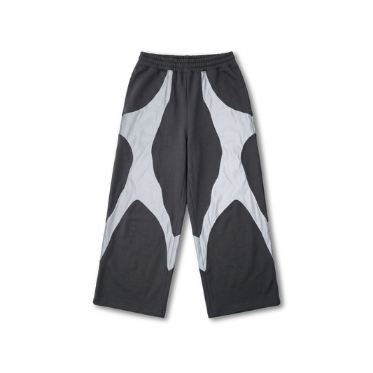 FLEXER8 x Cracked Club NIF Sweatpants (Grey)