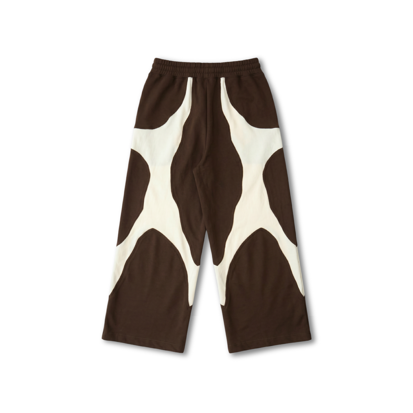 FLEXER8 x Cracked Club NIF Sweatpants (Brown)
