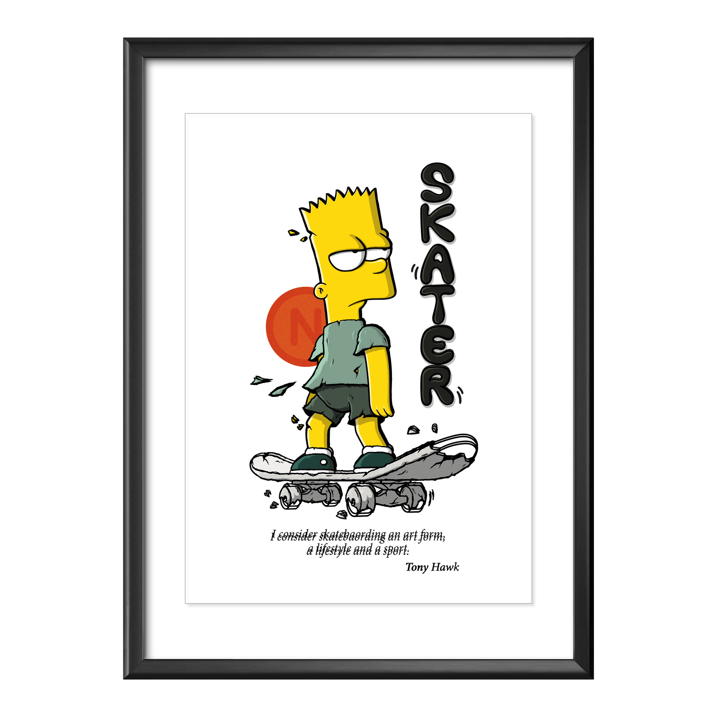 NN Skateboarding Bart - None None